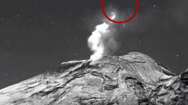 ¿Son ovnis? Sobrevuelan extraños objetos el volcán Popocatépetl