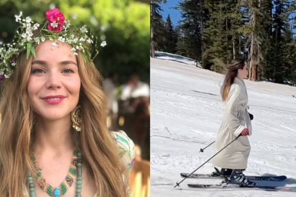 Camila Sodi sufre una conmoción cerebral tras accidente en la nieve