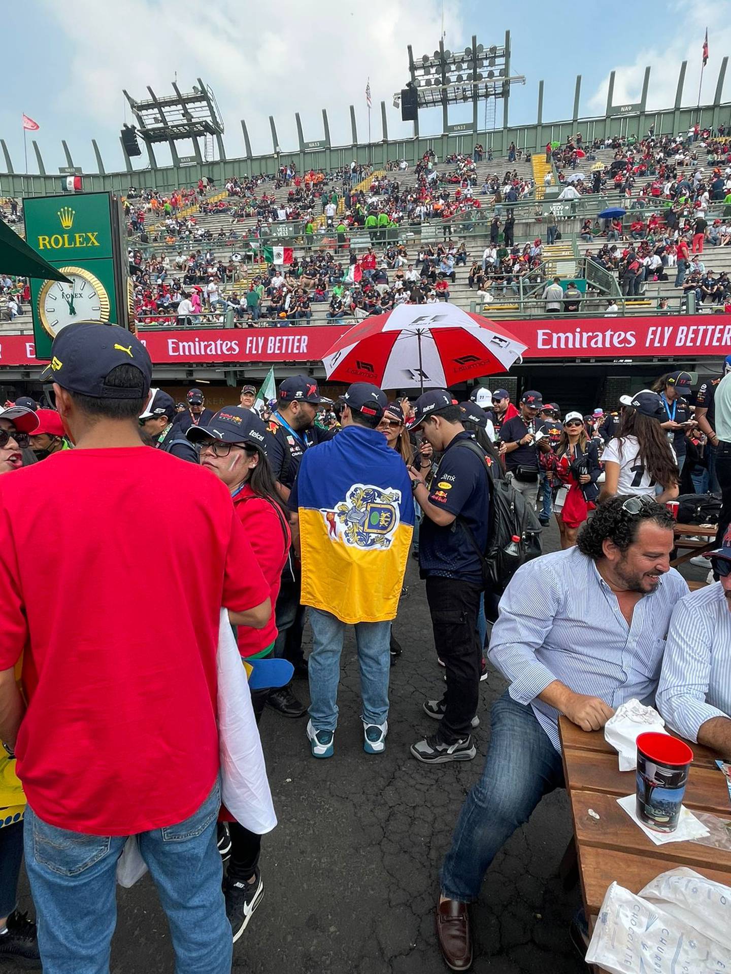 La afición se hace sentir en el GP de México