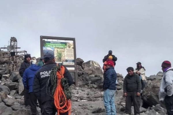 Hallan cuerpo de último alpinista reportado como desaparecido en el Pico de Orizaba