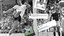 El mundo del futbol se despide de Gerd Müller