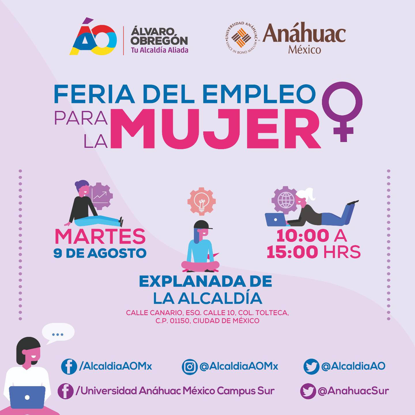 Feria del Empleo para Mujeres.