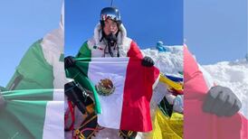 Mexicano conquista la cima del Everest y rompe récords