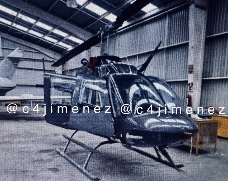 La aeronave fue robada de uno de los hangares del AICM. (@c4jimenez/ Twitter)
