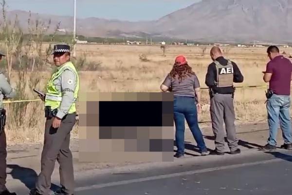 Abandonan ocho cuerpos con signos de tortura  en carretera de Chihuahua a Cd. Juárez