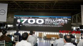 700 millones de dólares invierte Nissan en México