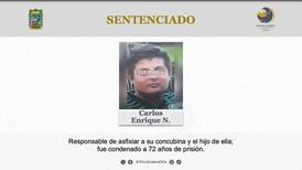 Dan 72 años de cárcel a hombre en Zacatlán que mató a su novia y al hijo de ella