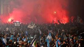 Sismógrafos de Nápoles se activaron por la celebración del título de la Serie A