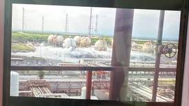 Reportan fuga de gas LP en Refinería de Cadereyta