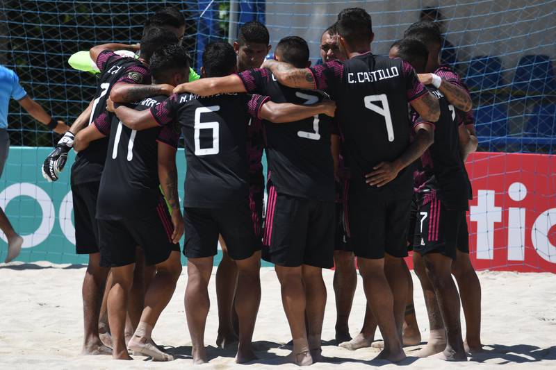 Tricolor debuta con triunfo en premundial de futbol de playa