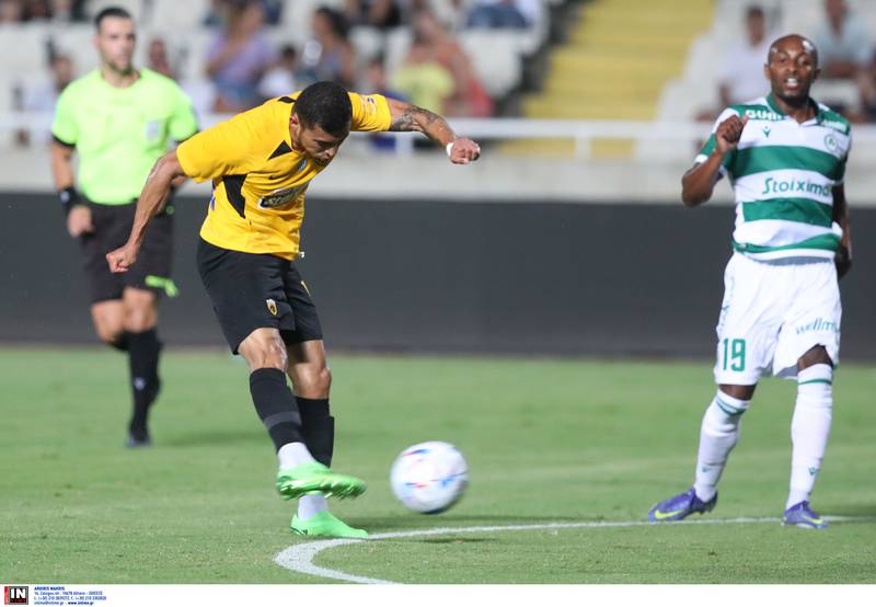 Orbelín Pineda ya consiguió su primer gol en Europa | AEK Atenas