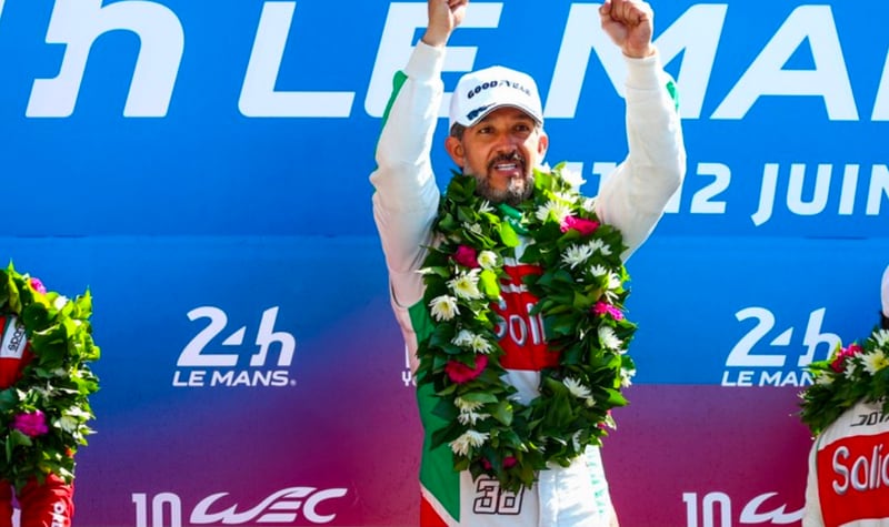 Roberto González ganó las 24 Horas de Le Mans en la temporada 2022 de la LMP2.