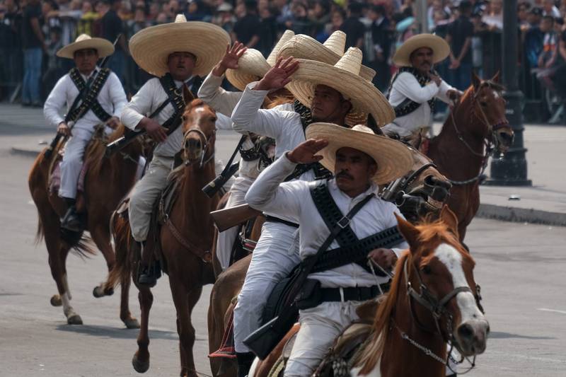 Desfile Histórico en Conmemoración del Aniversario de la Revolución Mexicana en 2019. Foto: Cuartoscuro