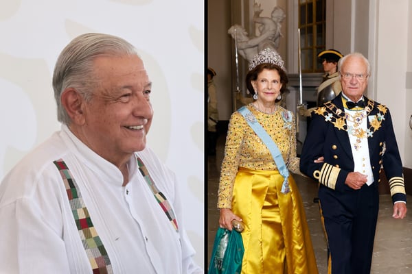 Reyes de Suecia visitarán México tras invitación de AMLO y hasta viajarán en el Tren Maya