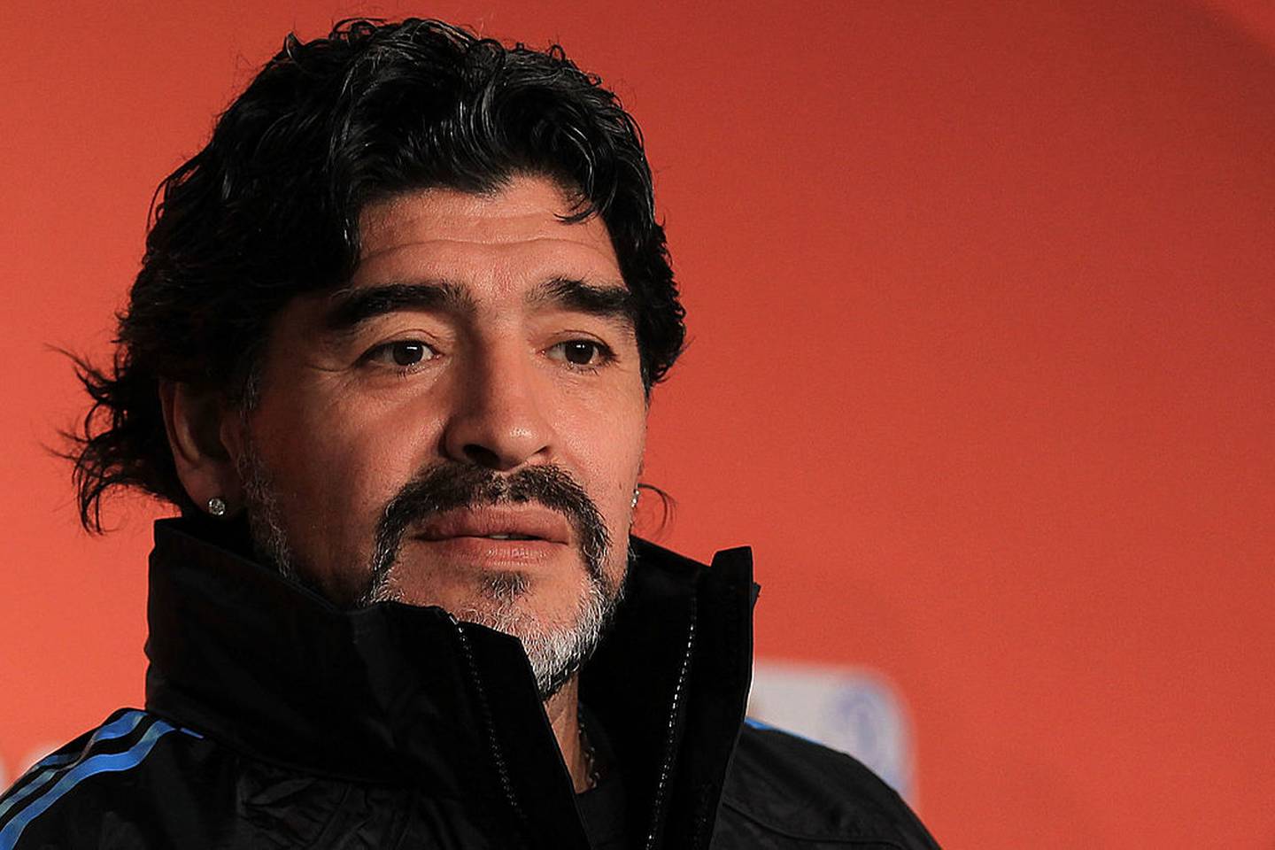 Diego Armando Maradona dirigió a Argentina en el 2010