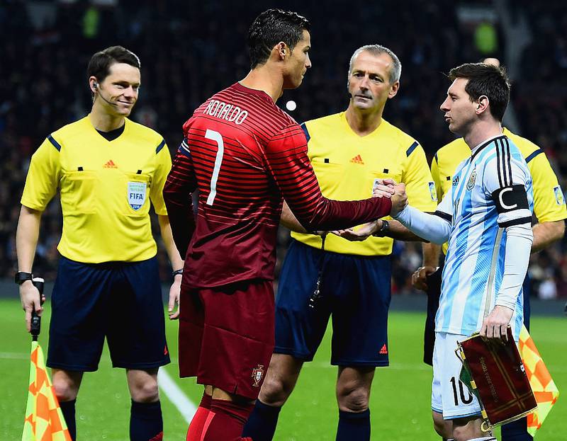 Cristiano Ronaldo expresó su admiración por Messi, su gran rival en la cancha.