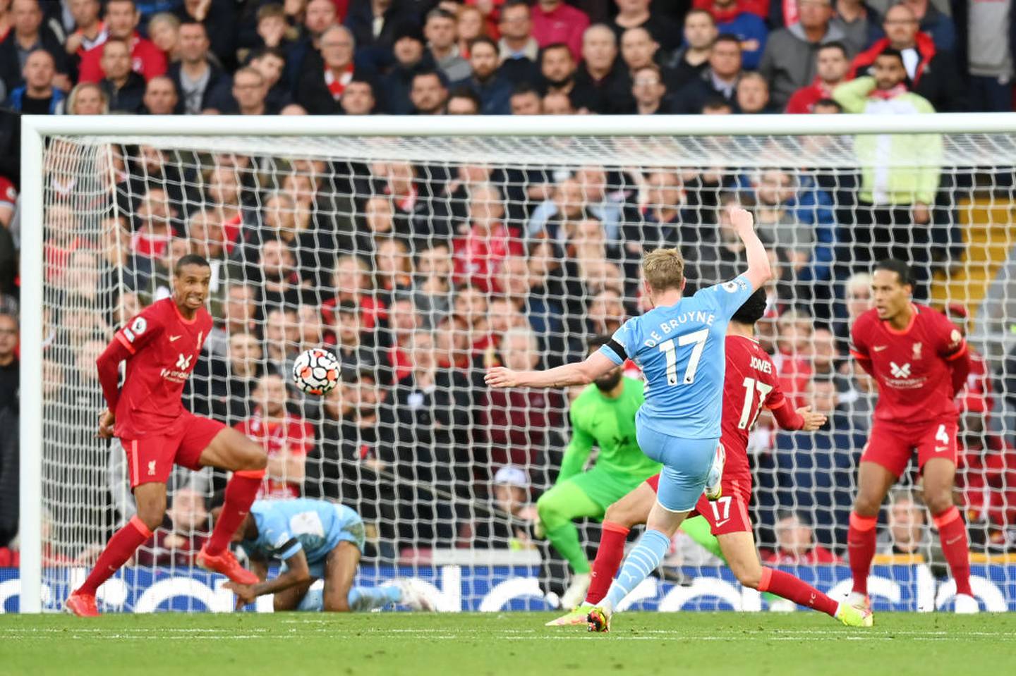 En el cierre de la jornada 7 de la Premier League, Liverpool y Manchester City dieron un gran duelo
