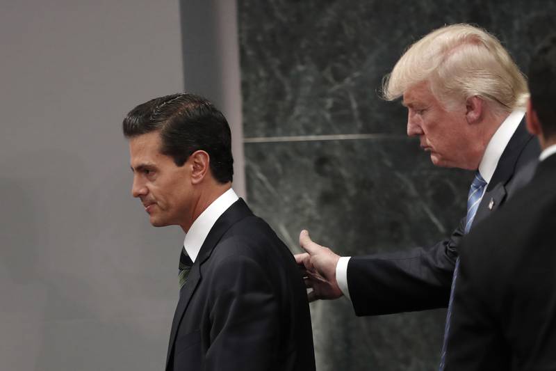 México, Estados Unidos, Donald Trump, Enrique Peña Nieto