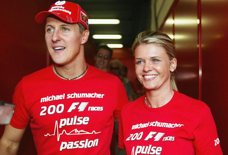 Michael Schumacher y Corinna Schumacher | Getty Images