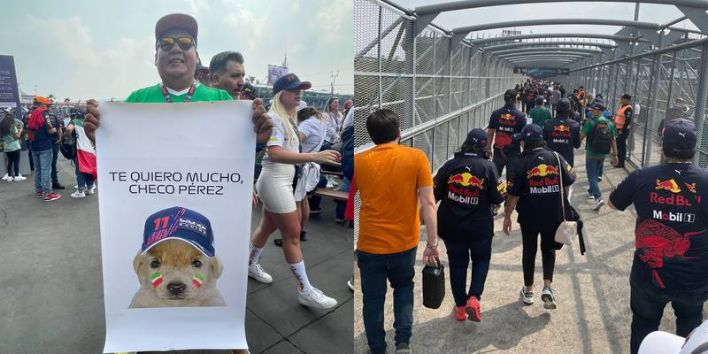 Así se vive la emoción del GP de México