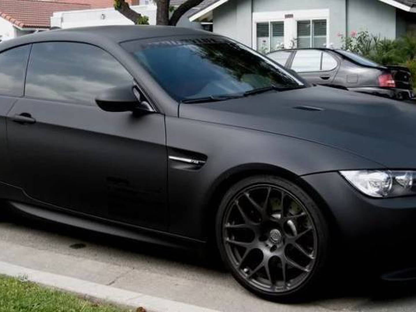 BMW матовые графит