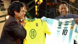 Pelé y el día que se reunió con Maradona en un programa en vivo