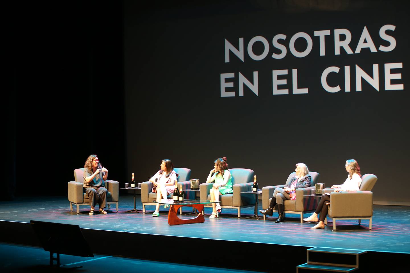 La actriz y el cineasta fueron los protagonistas del segundo día del Festival Internacional de Cine de Guadalajara.