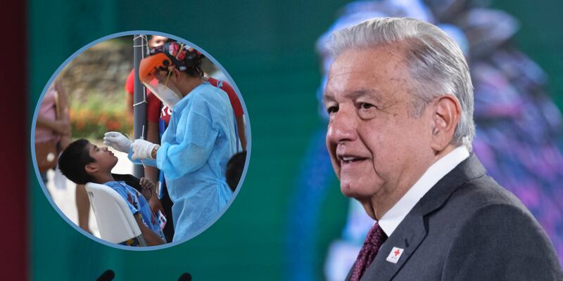 López Obrador señaló que en ningún país del mundo se tienen informes que demuestren la necesidad de vacunar niños