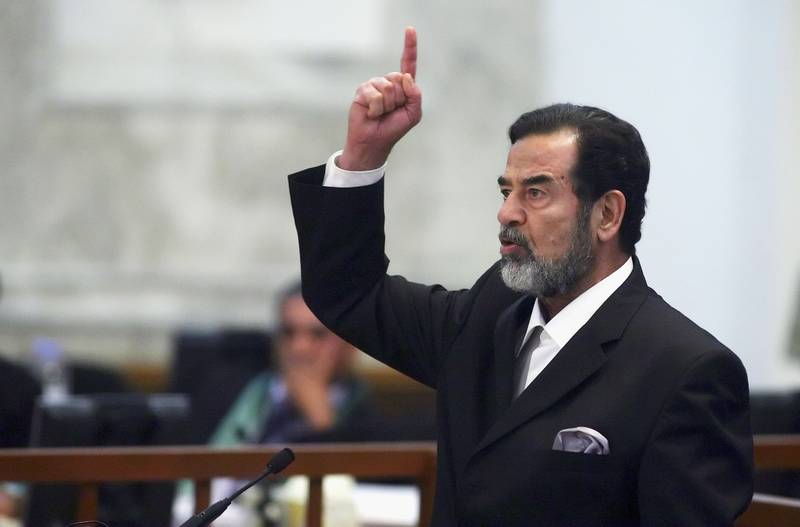 Saddam Hussein: Personaje clave en la guerra contra el terrorismo de Estados Unidos