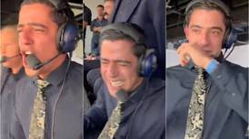 VIDEO: Andrés Vaca llora al narrar el gol de Santiago Giménez en la final de la Copa Oro