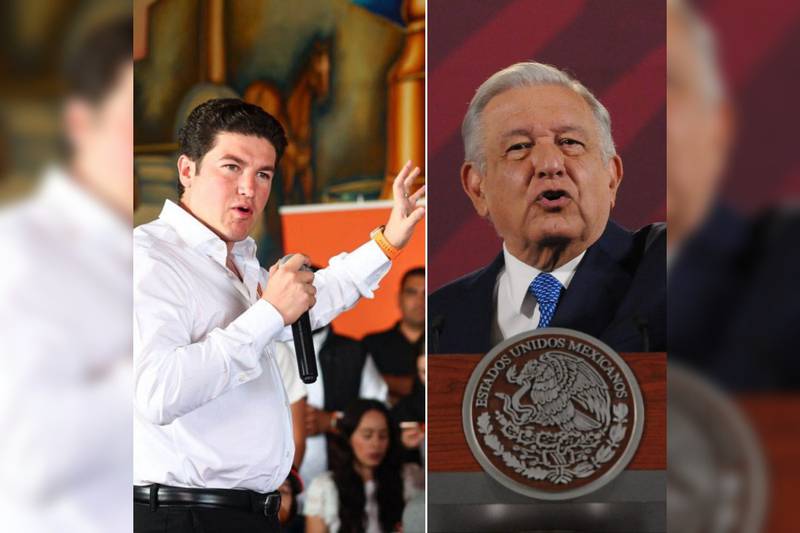 López Obrador dijo que PRI y PAN están en pugna con García.