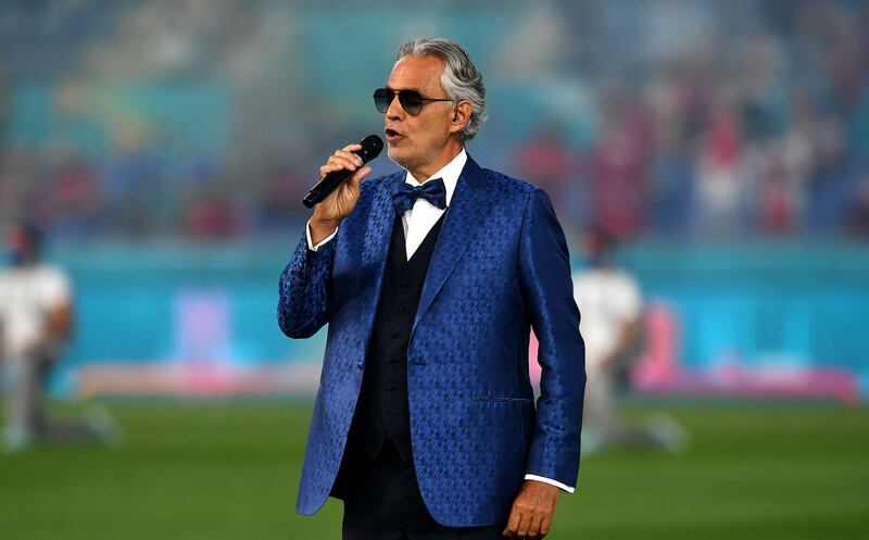Andrea Bocelli | Getty Images