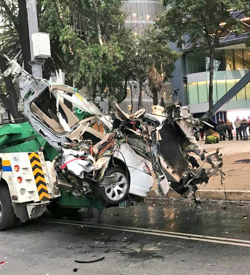 Accidente en Reforma