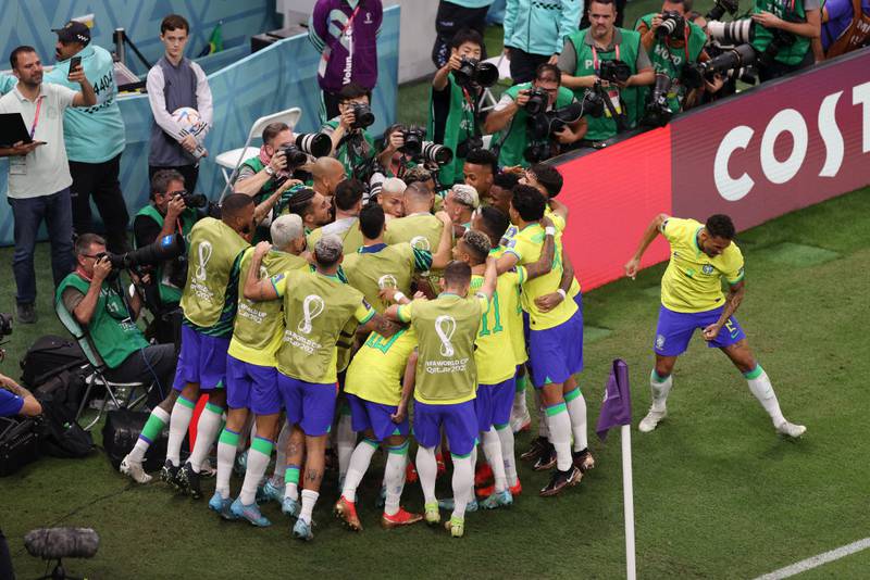 Así fue la celebración de Brasil