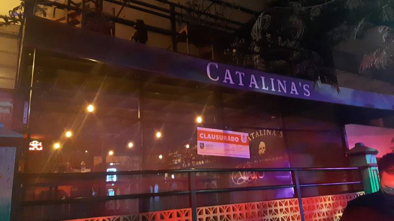 A un costado del bar Catalinos se ubica el Bar Kokos que en septiembre pasado fue escenario de un incidente que dejó dos personas fallecidas en un tiroteo.