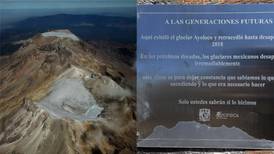 Declaran desaparición del glaciar Ayoloco en el Iztaccíhuatl