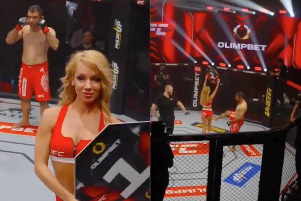 Peleador de MMA es suspendido de por vida por agredir a chica del ring