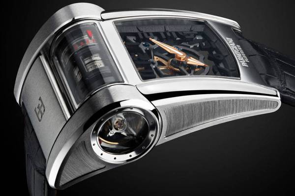 Si el Bugatti Chiron te parece increíble, el reloj lo es más…