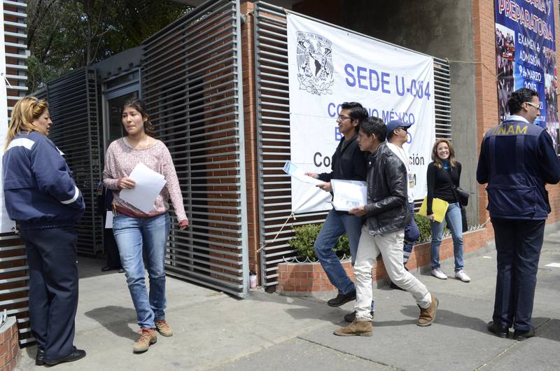 Cada año miles de alumnos presentan el examen de admisión para concursar por una lugar en las licenciaturas de la UNAM