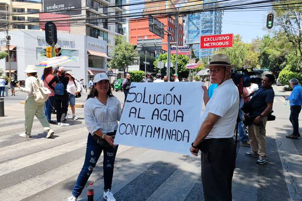 Diésel causante de la contaminación del agua en Benito Juárez