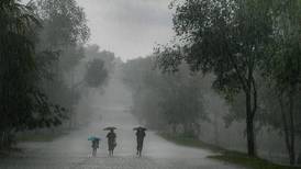 Se esperan lluvias fuertes y descargas eléctricas en el centro del país