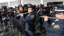 Policía de la Ciudad de México estrena su himno durante graduación