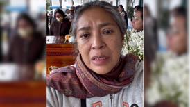 La actriz Ángeles Cruz denuncia el asesinato de su hermano durante emboscada en Oaxaca