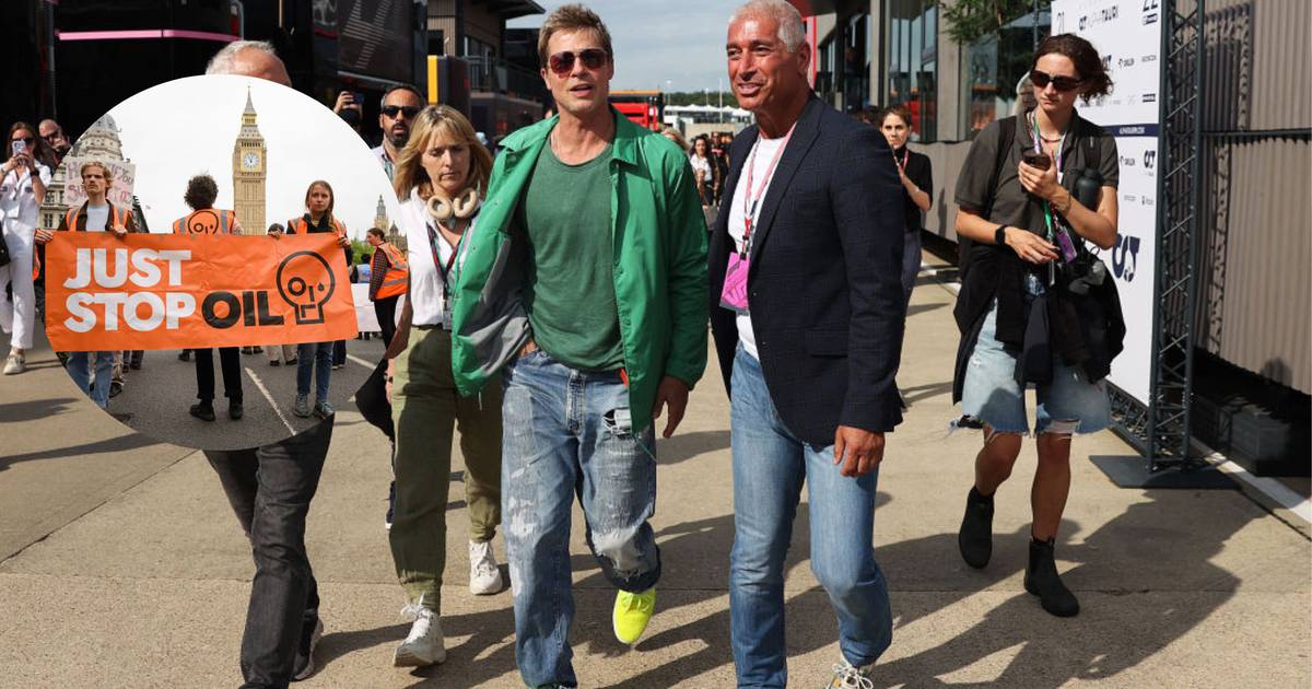 Silverstone race receives Brad Pitt and threats of protests from Just Stop Oil group