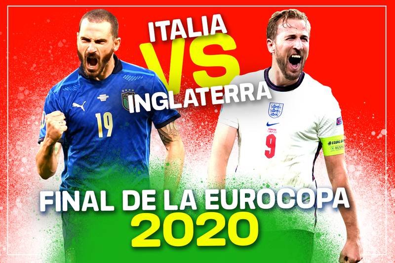 EN VIVO: Italia vs Inglaterra, por la gloria europea
