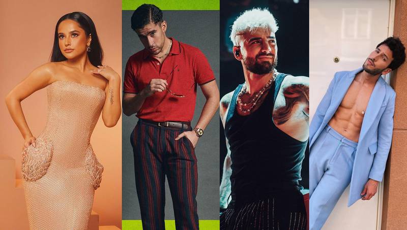 Becky G, Bad Bunny, Maluma y recientemente Sebastián Yatra son los cantantes urbanos que hacen más que cantar ante las cámaras.
