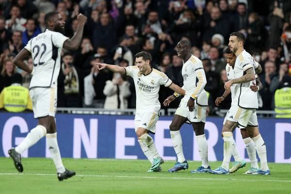Real Madrid mantiene el liderato con dominante triunfo
