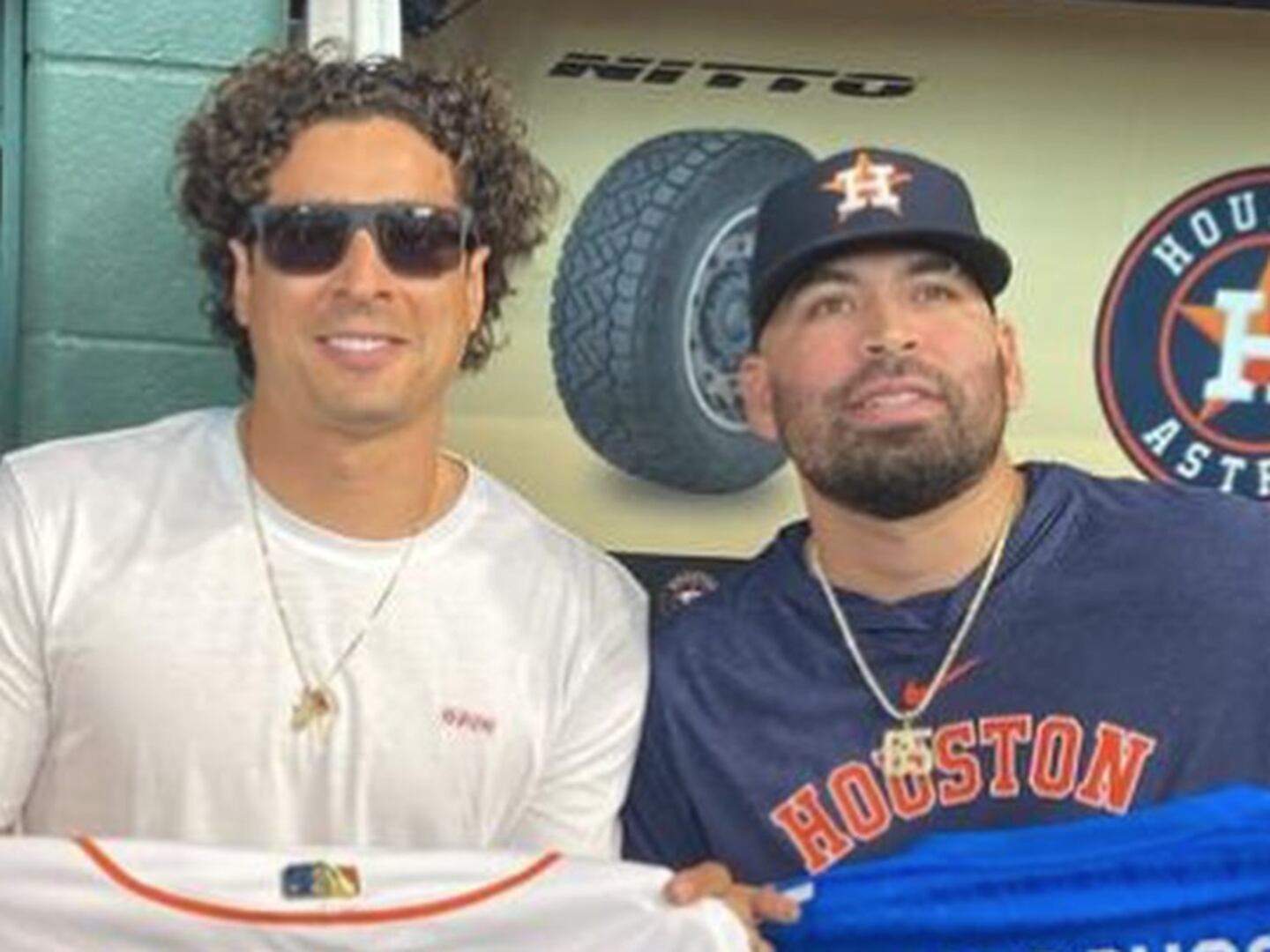 Memo Ochoa was a special guest at tonight's Houston Astros game