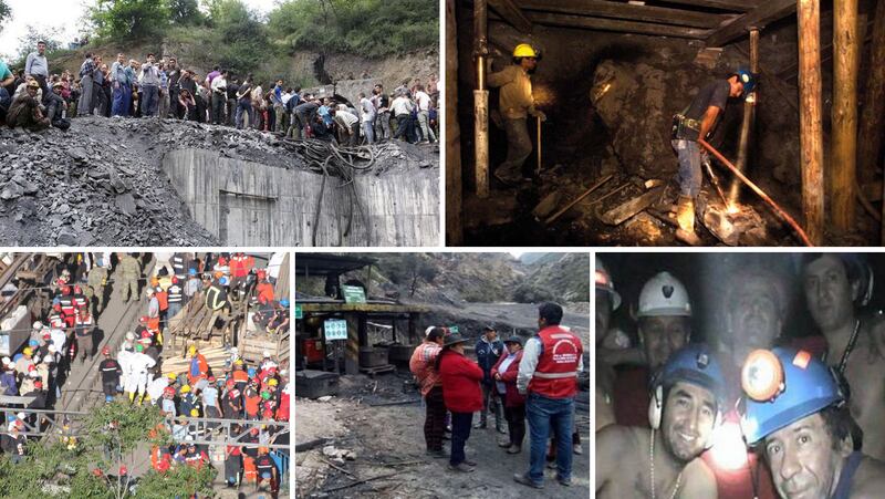 Accidentes mineros en México y el mundo