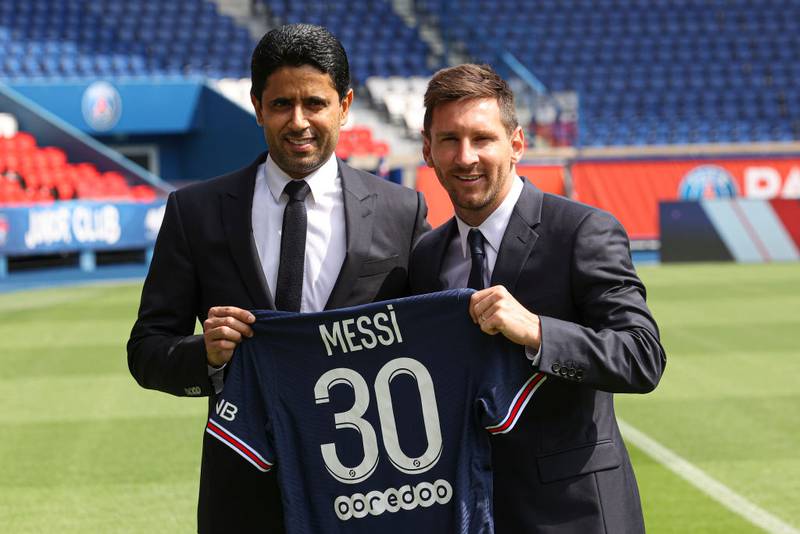 Lionel Messi firmó con el PSG en 2021